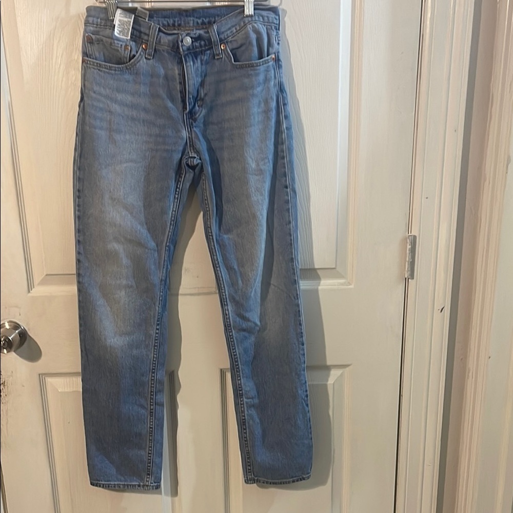 Levi's Men's Straight Jeans in Light Blue